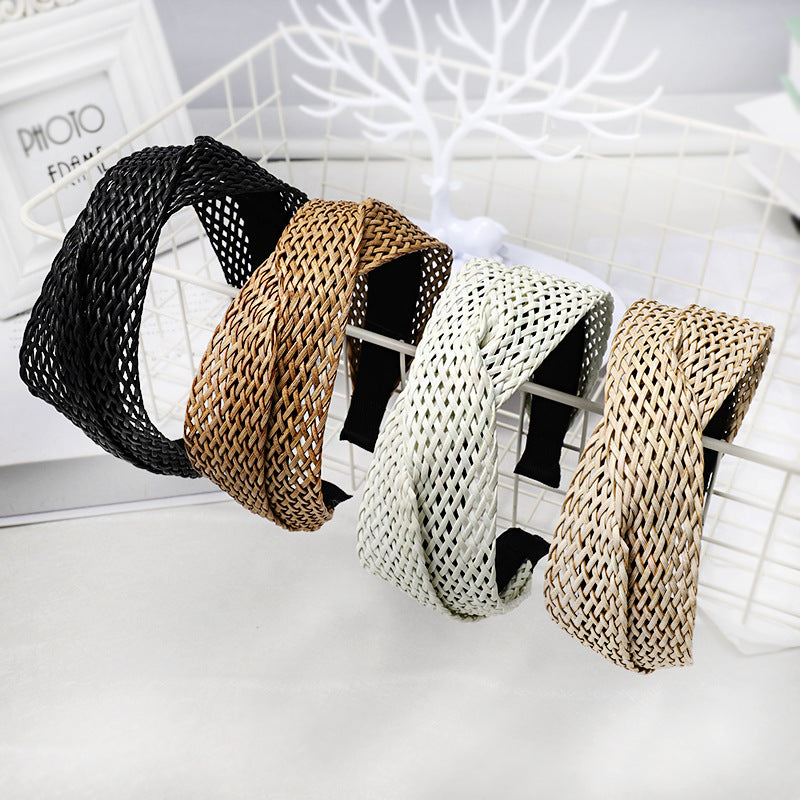 Elegant Braided Fabric Headband