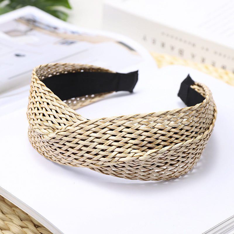 Elegant Braided Fabric Headband