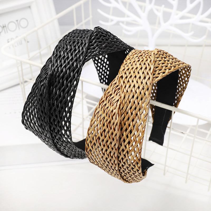 Elegant Braided Fabric Headband