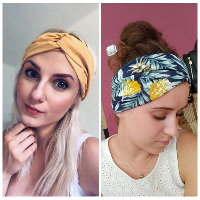 Stylish Wide-Brimmed Headband