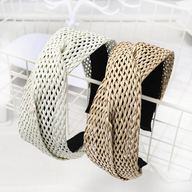 Elegant Braided Fabric Headband