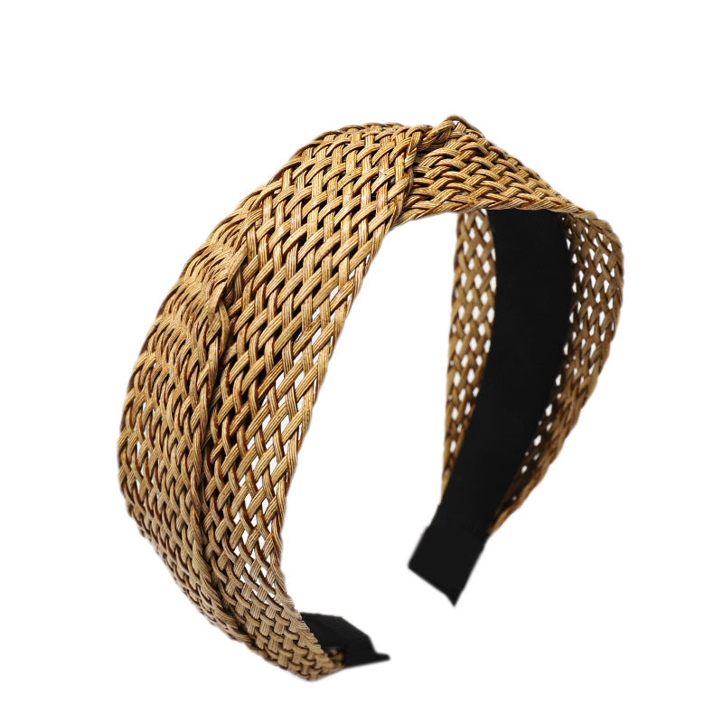 Elegant Braided Fabric Headband