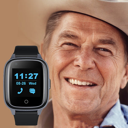 Senior Location Tracker Smartwatch with 4G Connectivity and Anti-loss Feature