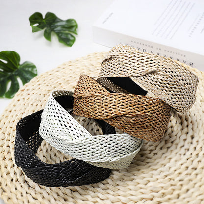 Elegant Braided Fabric Headband