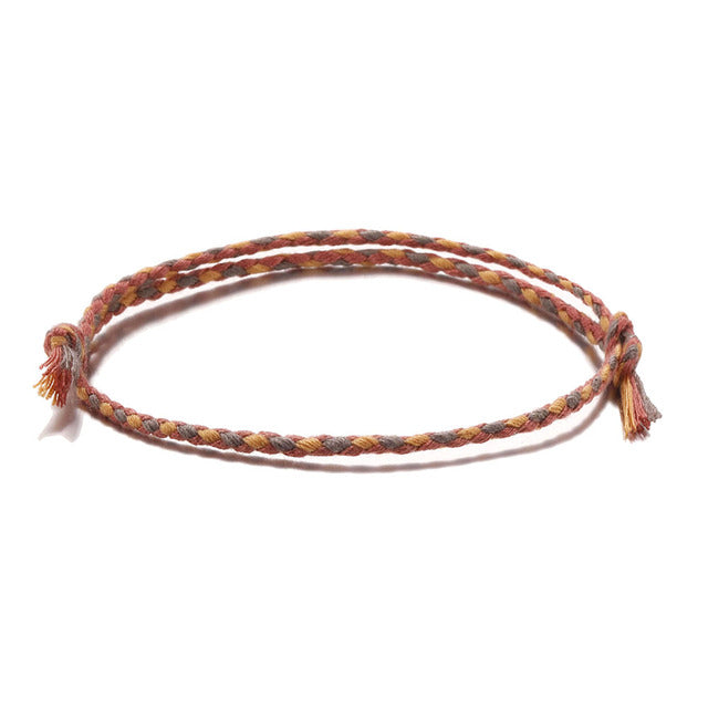 Meetvii Lucky Tibetan String Bracelets Bangles For Wom