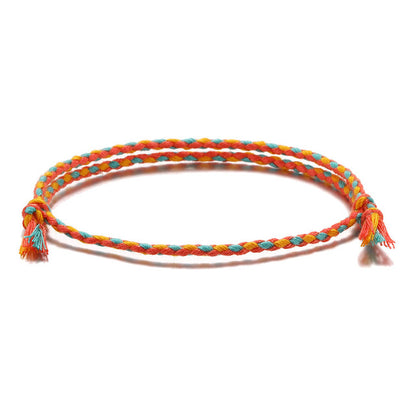 Meetvii Lucky Tibetan String Bracelets Bangles For Wom