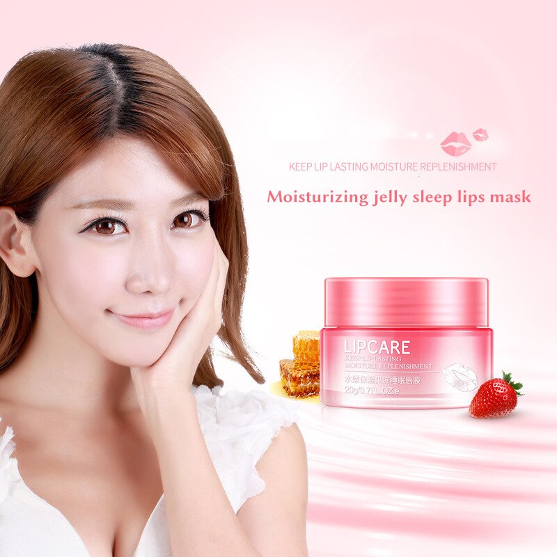 Strawberry Bliss Lip Renewal: Nourishing Mask for Lasting Lip Hydration and Smoother, Healthier Lips