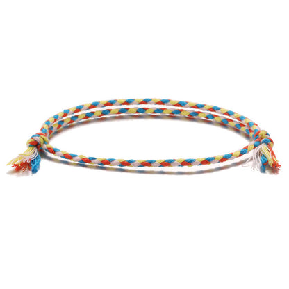 Meetvii Lucky Tibetan String Bracelets Bangles For Wom