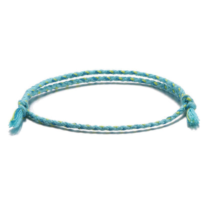 Meetvii Lucky Tibetan String Bracelets Bangles For Wom