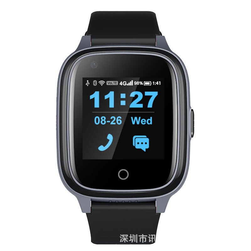 Senior Location Tracker Smartwatch with 4G Connectivity and Anti-loss Feature