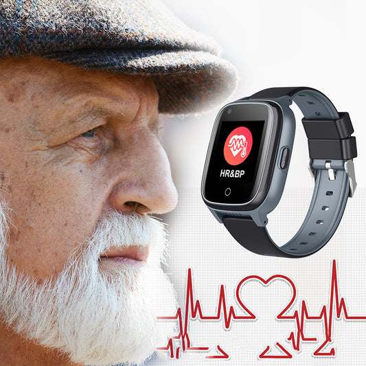 Full Netcom Senior Smartwatch with Intelligent Positioning, Video Call, Heart Rate Monitoring, and Blood Pressure Measurement