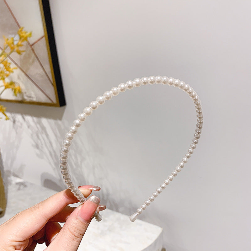 Delicate Imitation Pearl Headband