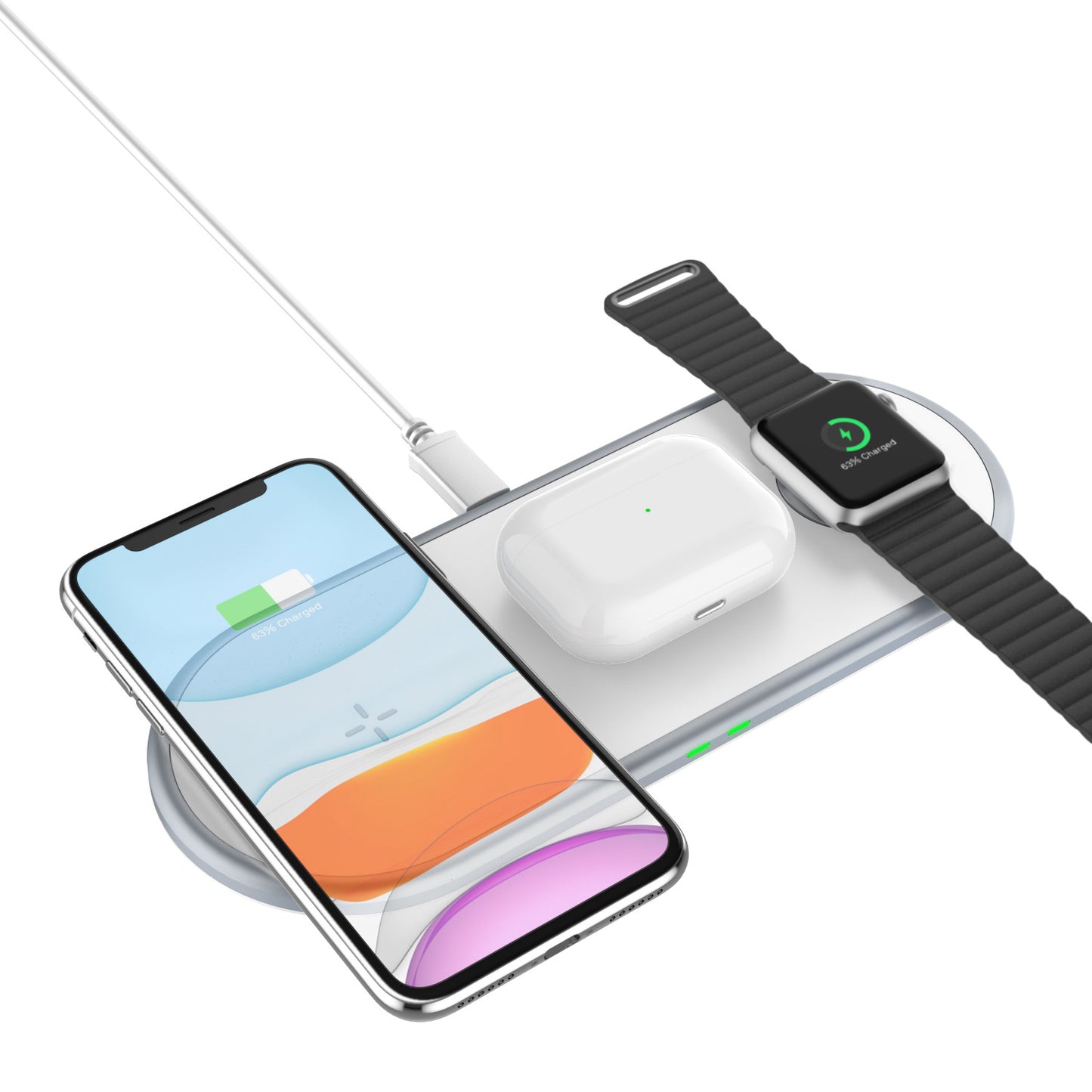 MagWatchCharge 3-in-1 Fast Wireless Charging Stand