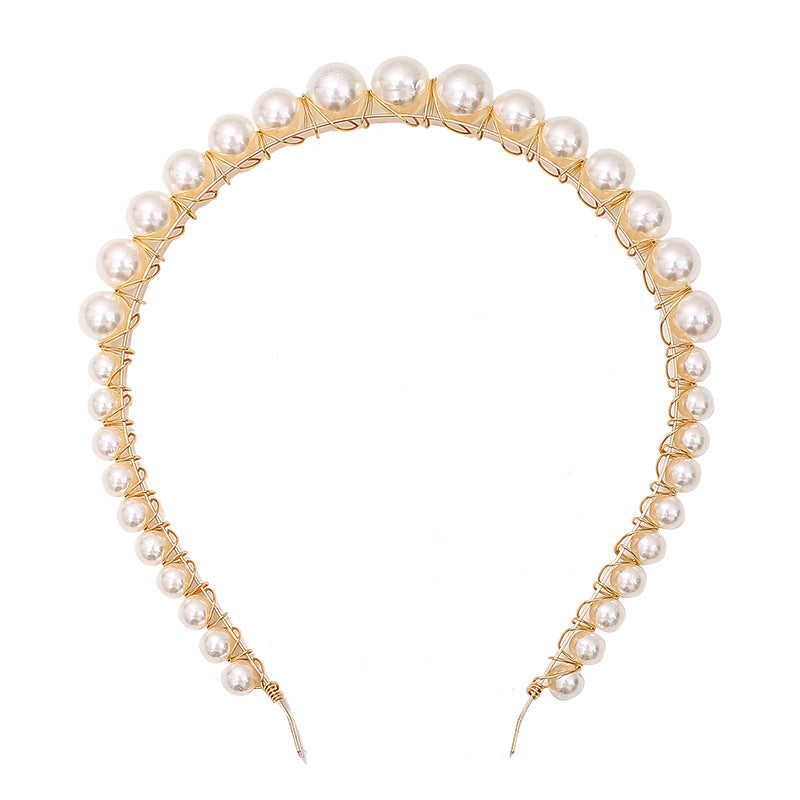 Delicate Imitation Pearl Headband