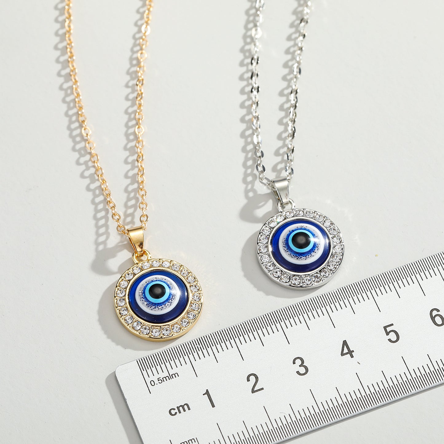 Bridesmaid Eye Charm Necklace