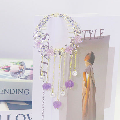 Amethyst Bloom Hair Styling Bloom Jewelry