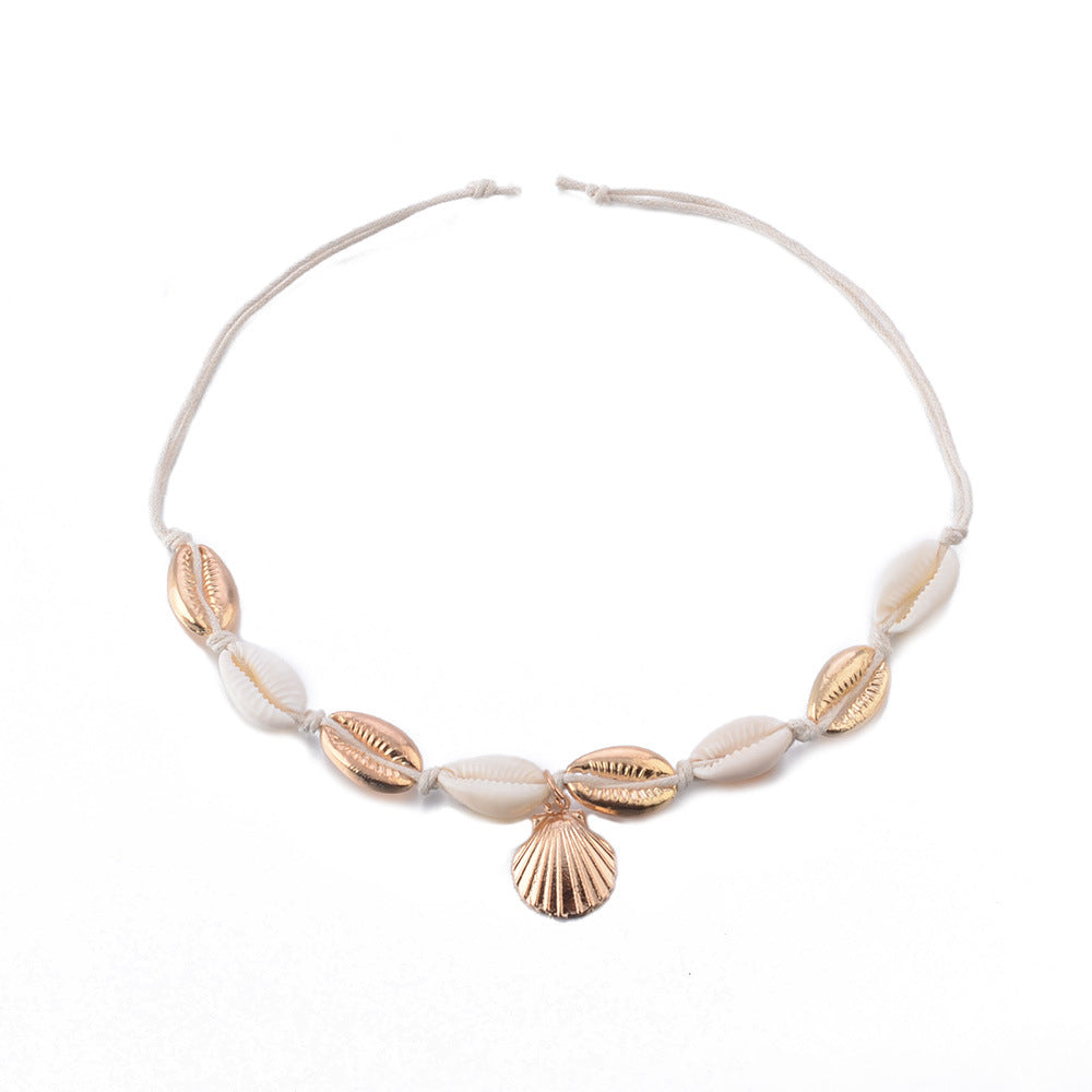 Coastal Charisma Shell Anklet