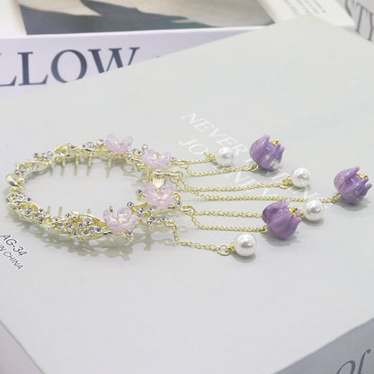 Amethyst Bloom Hair Styling Bloom Jewelry