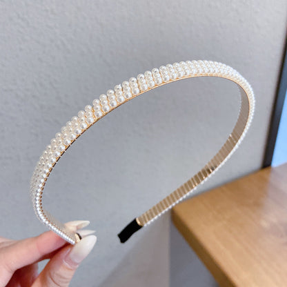 Delicate Imitation Pearl Headband