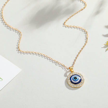 Bridesmaid Eye Charm Necklace