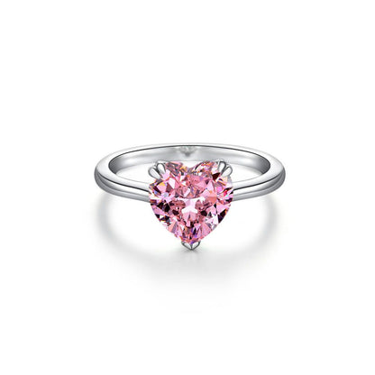 Sakura Heart Diamond Ring