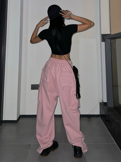 Women Loose Jazz Hiphop Trousers For Casual Sportswear