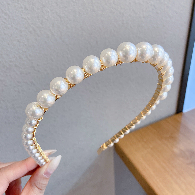 Delicate Imitation Pearl Headband