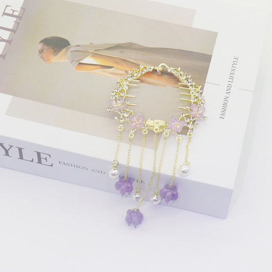 Amethyst Bloom Hair Styling Bloom Jewelry