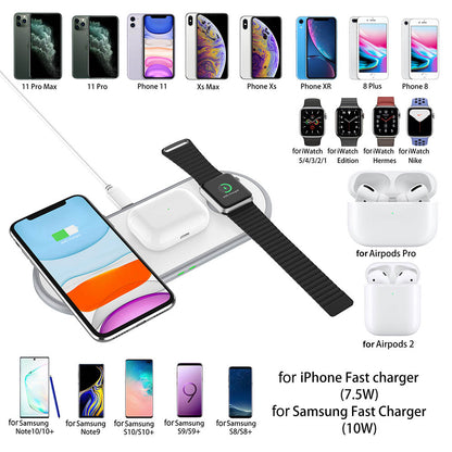 MagWatchCharge 3-in-1 Fast Wireless Charging Stand