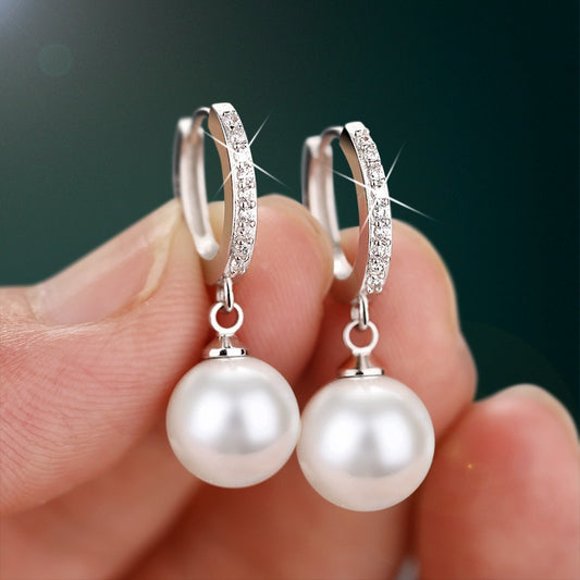 Classic Pearl Drop Earrings