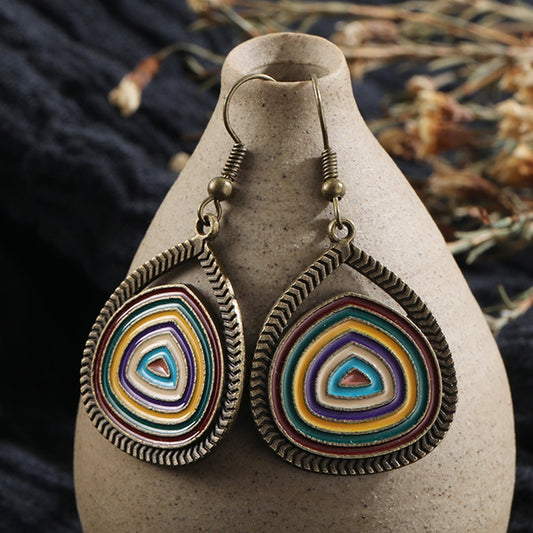 Ethnic Geometric Elegance Earrings