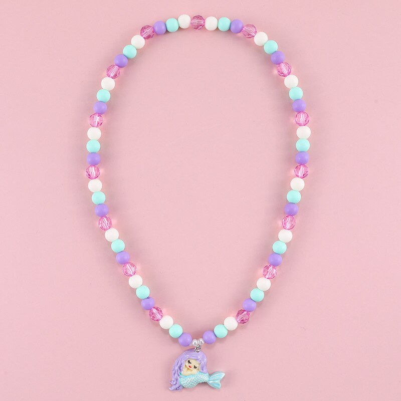 Heart Flower Necklace for Kids