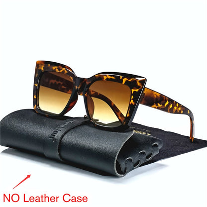 LeonLion Leopard Cateye Sunglasses