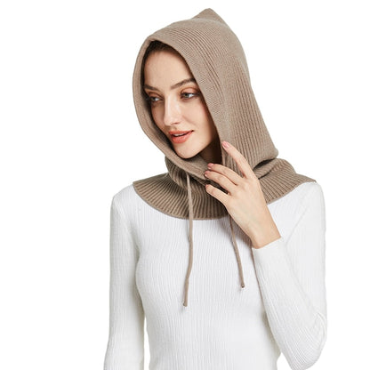 Sparsil  Knit Scarf Hood