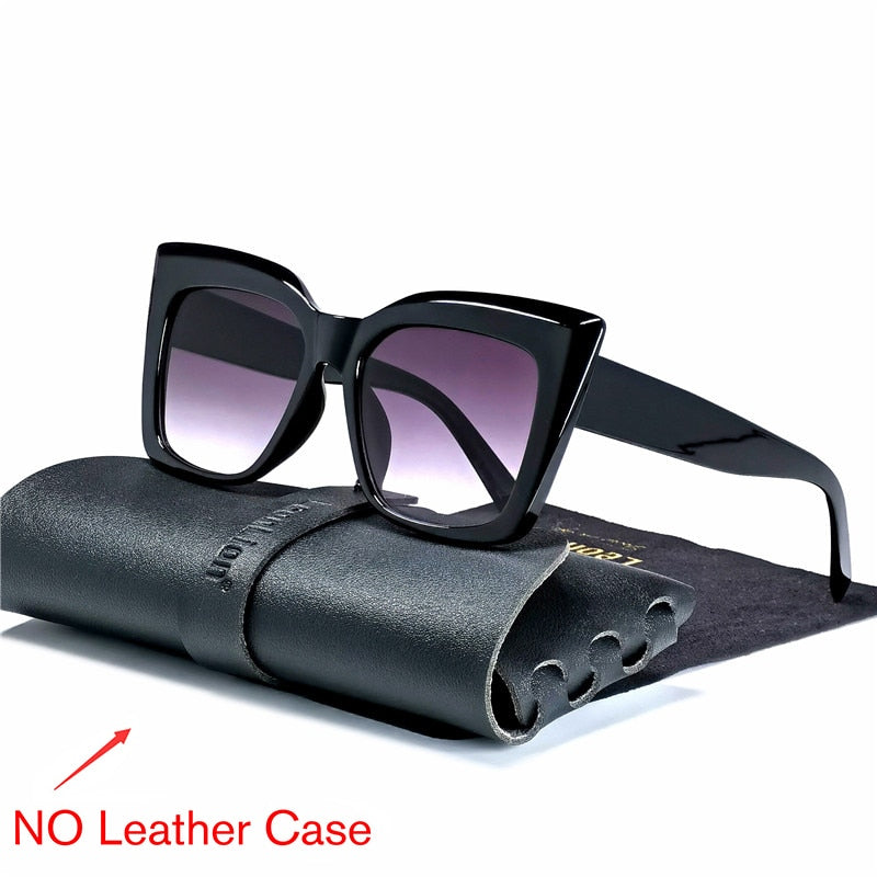 LeonLion Leopard Cateye Sunglasses