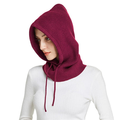 Sparsil  Knit Scarf Hood