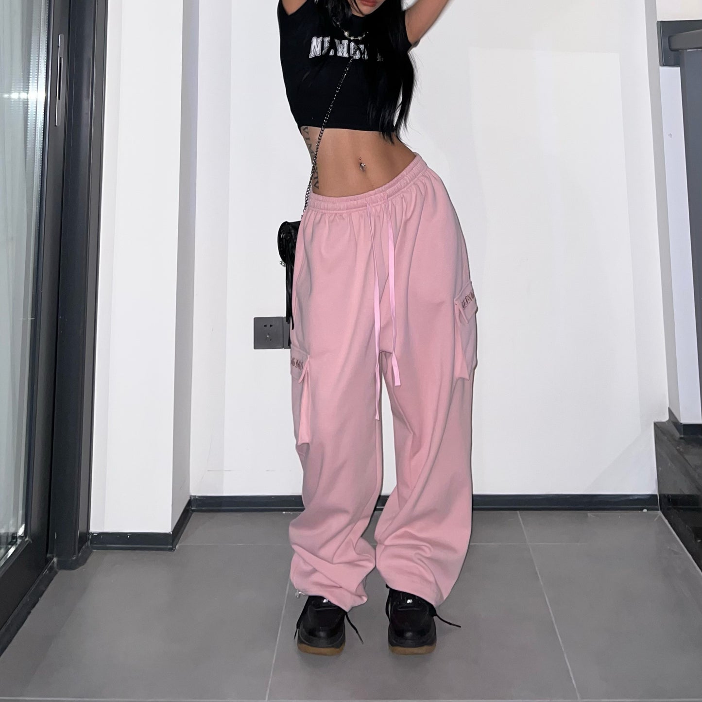 Women Loose Jazz Hiphop Trousers For Casual Sportswear