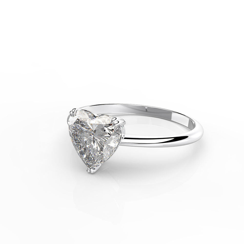 Sakura Heart Diamond Ring